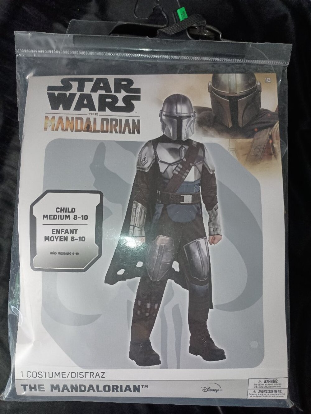 Star Wars Mandalorian costume child size medium (8-10)